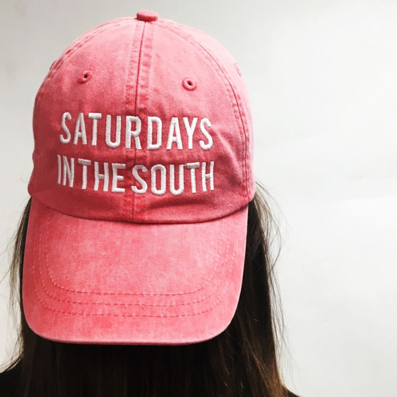 Anna & Ava Accessories - NWT Graphic Embroided Saturdays in the South Hat